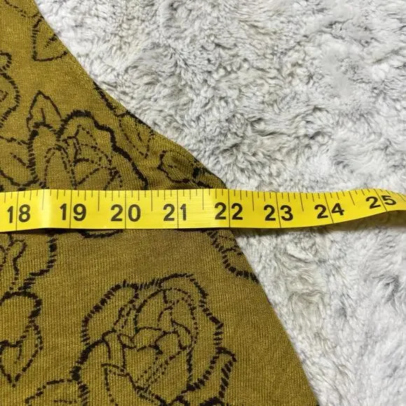 Sun & Shadow High Neck Flowy Floral Tank Top Boho Women's XL - Picture 3 of 8